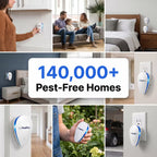 PestPro™ Ultrasonic Pest Repeller - Banish 14+ Pests for Good